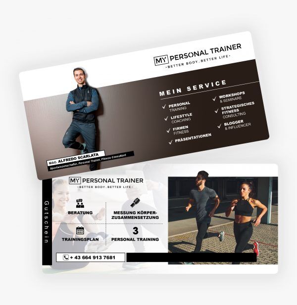 Gutschein Personal Training 3 Einheiten