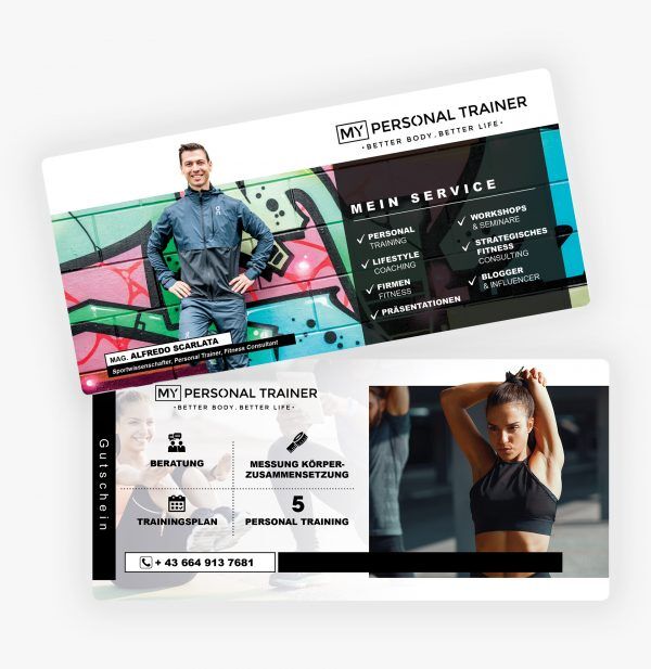 Gutschein Personal Training 5 Einheiten